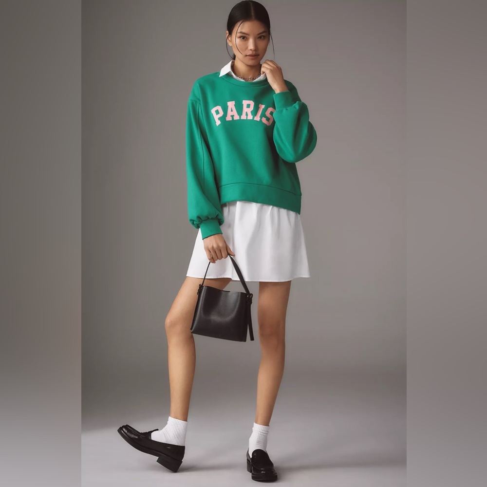En Elly Graphic Pullover Sweatshirt